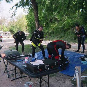 Cave Diving warning sign