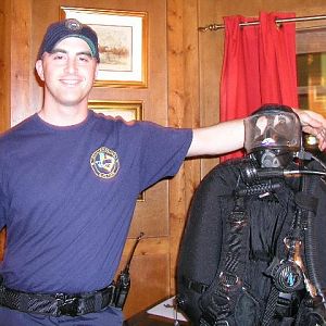 David Scales from the HPD Dive Team