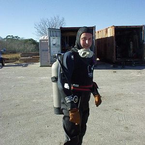 Captain HardHead, scuba superhero