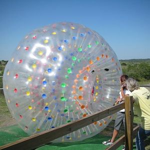 We're going down the hill in WHAT??!