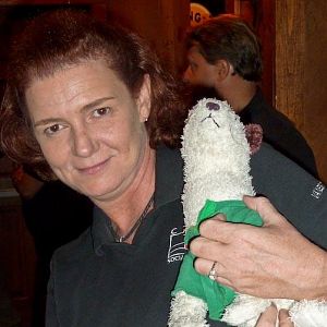 Australia 2010 Vanessa picks up wet for the trip to OZ