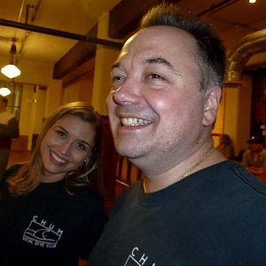 CHUM Holiday Parrrty Christa and McLot