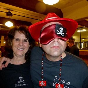 CHUM Holiday Parrrty Hiedi Ho and SB seeing no evil