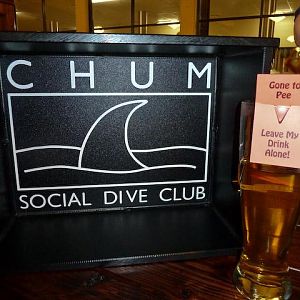 CHUM Holiday Parrrty Leave My Drink Alone