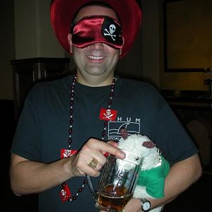 The blind leading the blind drunk