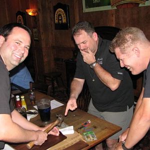 Our B.O.B. hard at work