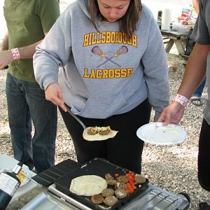 Chef MissTrish serves up breakfast