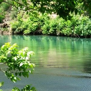 The river