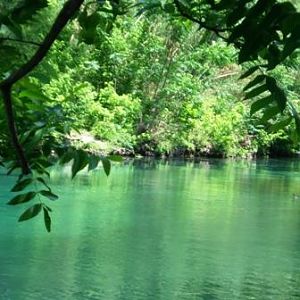 The river