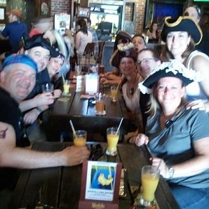 First bar