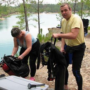 Saturday - Shelley & ScubaPaul