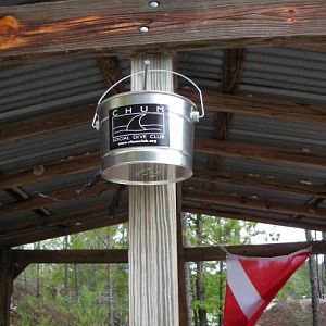 The still unclaimed CHUM Bucket