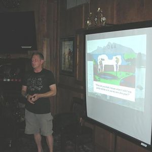 Travis Benoche, our August speaker