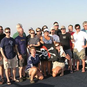One happy group of CHUMmers, both old and new