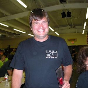 MikeCheck wins a door prize