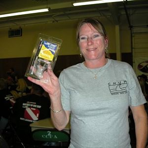 Sharksnak gets a door prize!