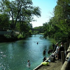 Haulin' Booty's and Submerged Trash Diver's river section