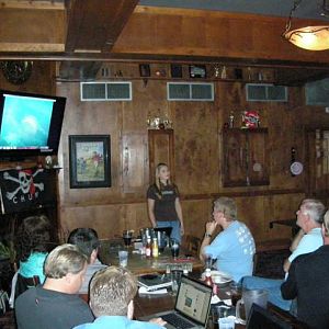 Waterproof, our October speaker