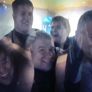 CHUMMERS brave the Hurricane