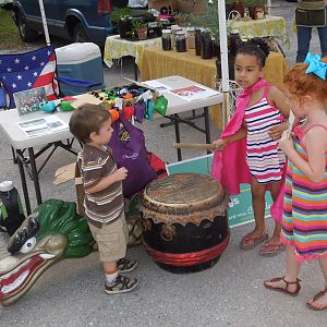 neighborhood drum circle