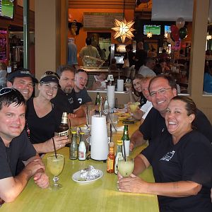 Post race margaritas