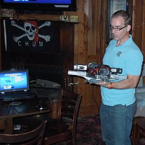 camera laser fish measurer thingy