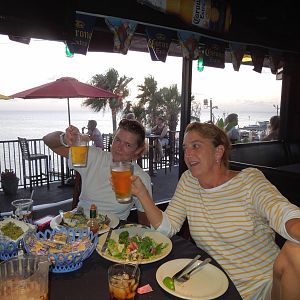 drinks (and dinner) with a view