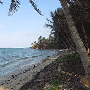 windward side