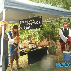 Dive Pirates Chili Cookoff and Scavenger Hunt