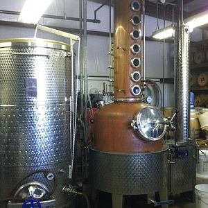 Brews on the left, distills on the right.