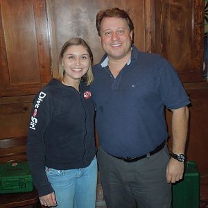 Waterproof thanking our speaker