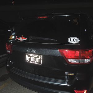 Guess who this car belongs to...