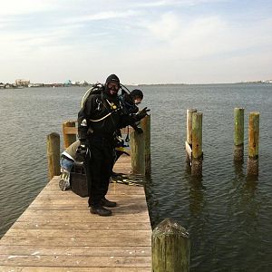Reefhound and Vanessar geared up
