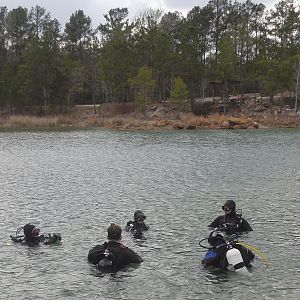 A cold DAM dive