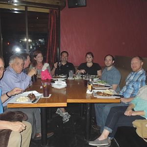April '13 steak night