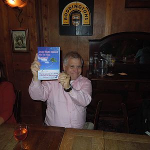 Hawkeye Mark wins the door prize!