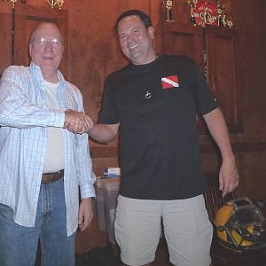 Sushi Boy thanks our May Speaker, Jess Stark