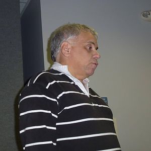 Hawkeye Mark's Mount Rushmore pose