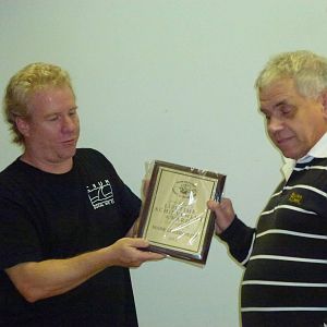 Hawkeye Mark - Lifetime Achievement Award recipient