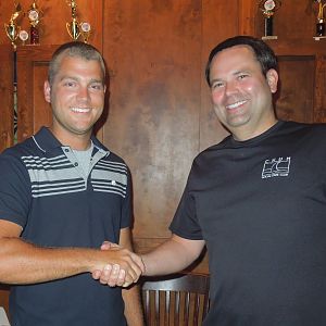 Sushi Boy thanking our June speaker