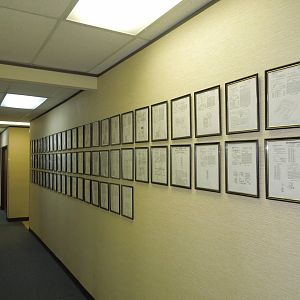 The patent wall