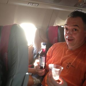 McLot prepares for the puddle jumper