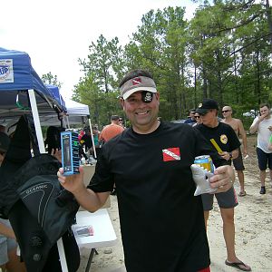 Sushi Boy won a dive light