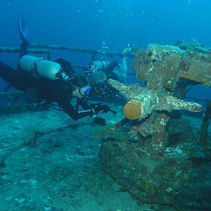 Hyperbaric & Reefhound on USS Vandenberg