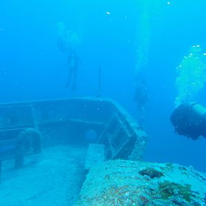 Around the bow on USS Vandenberg