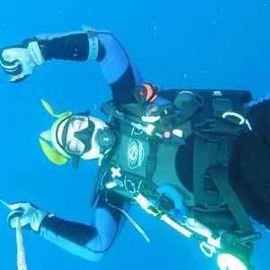 McLot on the line at USS Vandenberg