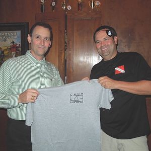 Thanking our September speaker