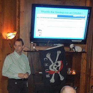 John Camp, our Sept speaker