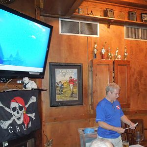 ReefHound does the announcements