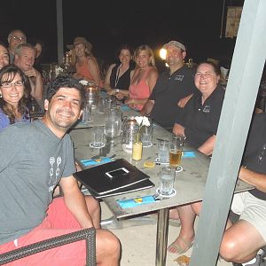 group dinner on the last night